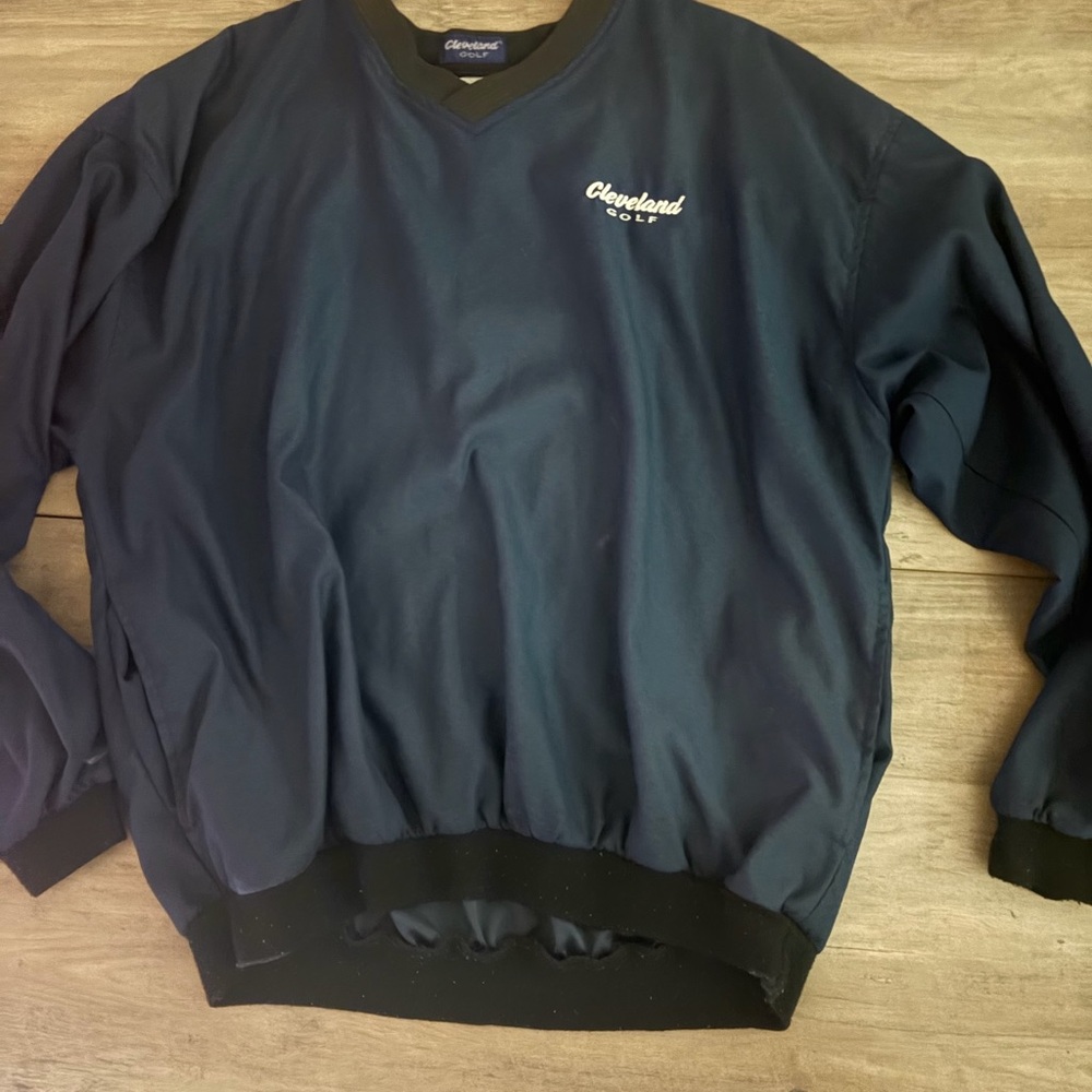 Men's V-Neck Navy Sweater
